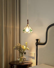 "Lampe pendentif floral Tiffany-DWHOME"