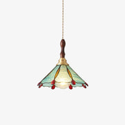 "Lampe pendentif floral Tiffany-DWHOME"
