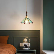 "Lampe pendentif floral Tiffany-DWHOME"