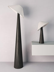 Tilt Hat Wooden Floor Lamp-DWHOME