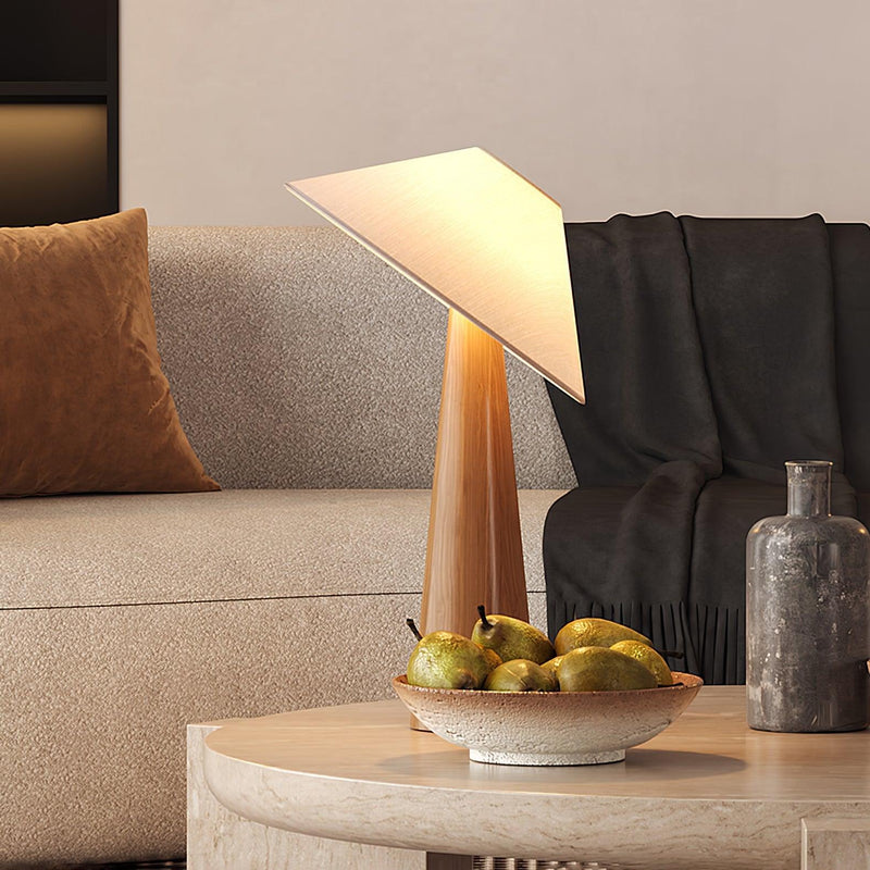 Lampe de table inclinable en bois - DWHOME