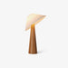 Tilt Hat Wooden Table Lamp.