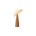 Tilt Hat Wooden Table Lamp.