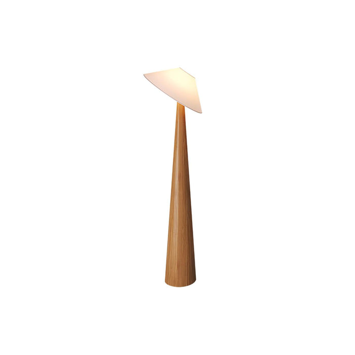 Tilt Hat Wooden Floor Lamp.