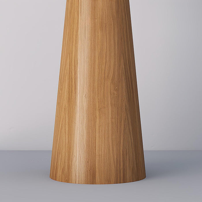 Tilt Hat Wooden Table Lamp.