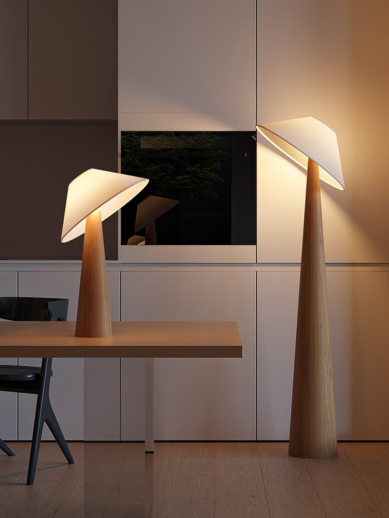 Lampe de table inclinable en bois - DWHOME