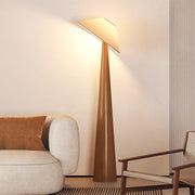 Tilt Hat Wooden Floor Lamp-DWHOME