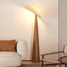 Tilt Hat Wooden Floor Lamp-DWHOME