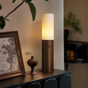 Timber Column Floor Lamp-DWHOME