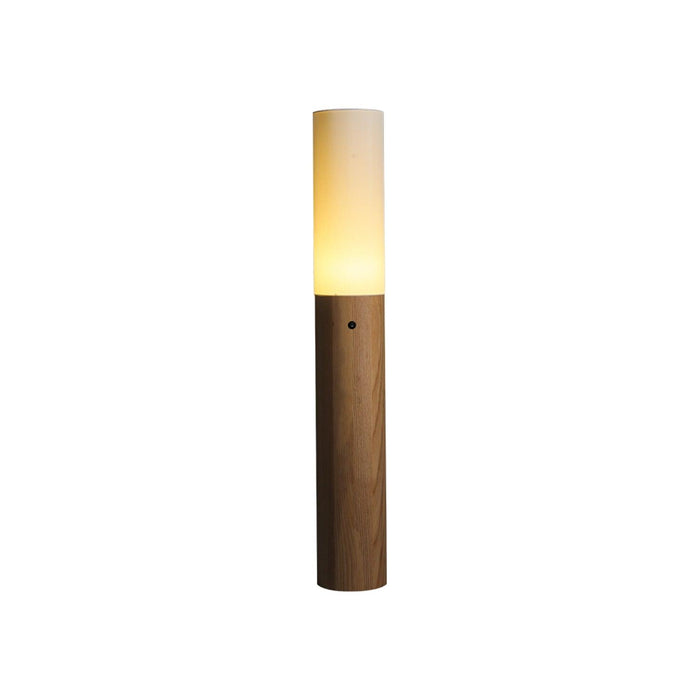 Timber Column Floor Lamp-DWHOME