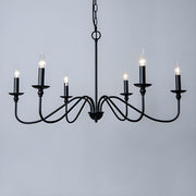 Timeless Gold Candle Chandelier-DWHOME