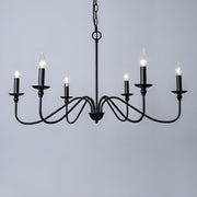 Timeless Gold Candle Chandelier-DWHOME
