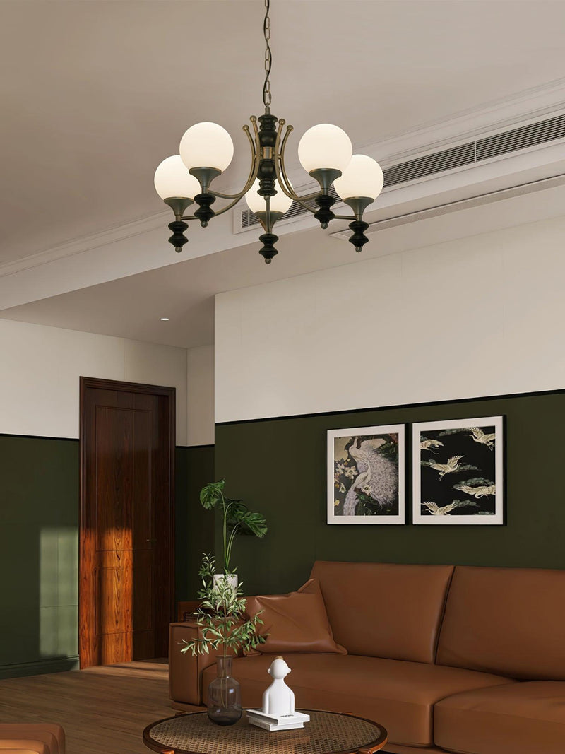 Tina Wooden Chandelier-DWHOME