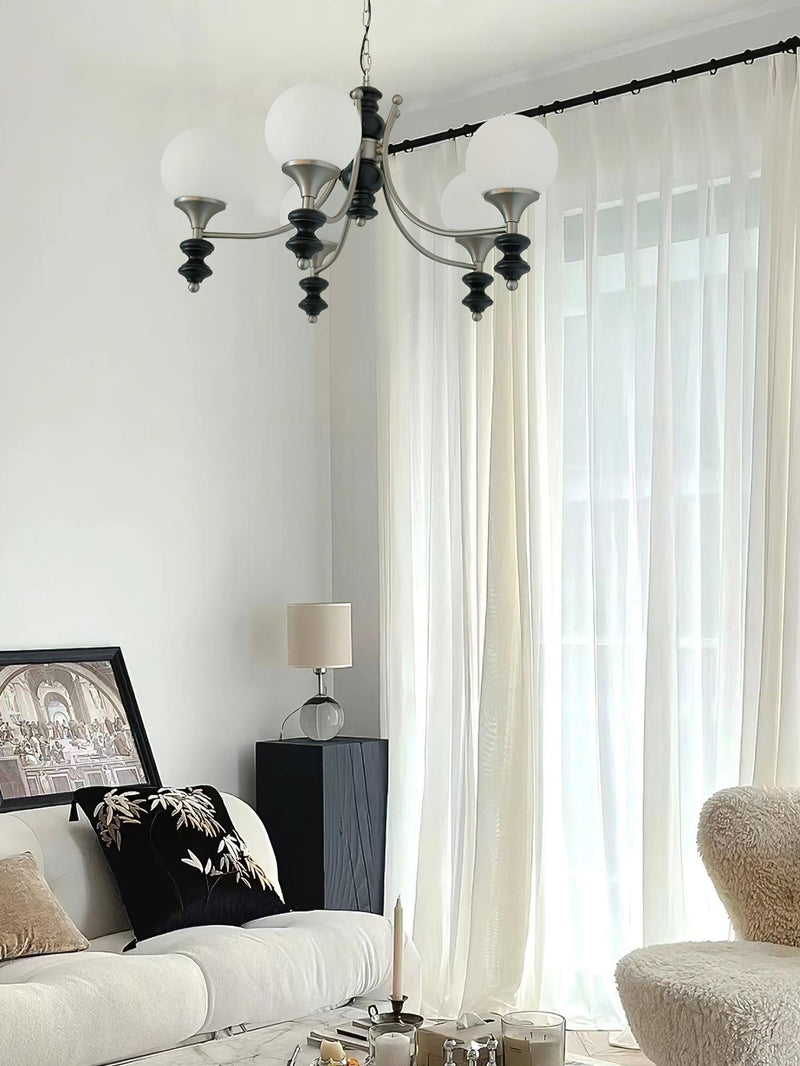 Tina Wooden Chandelier-DWHOME