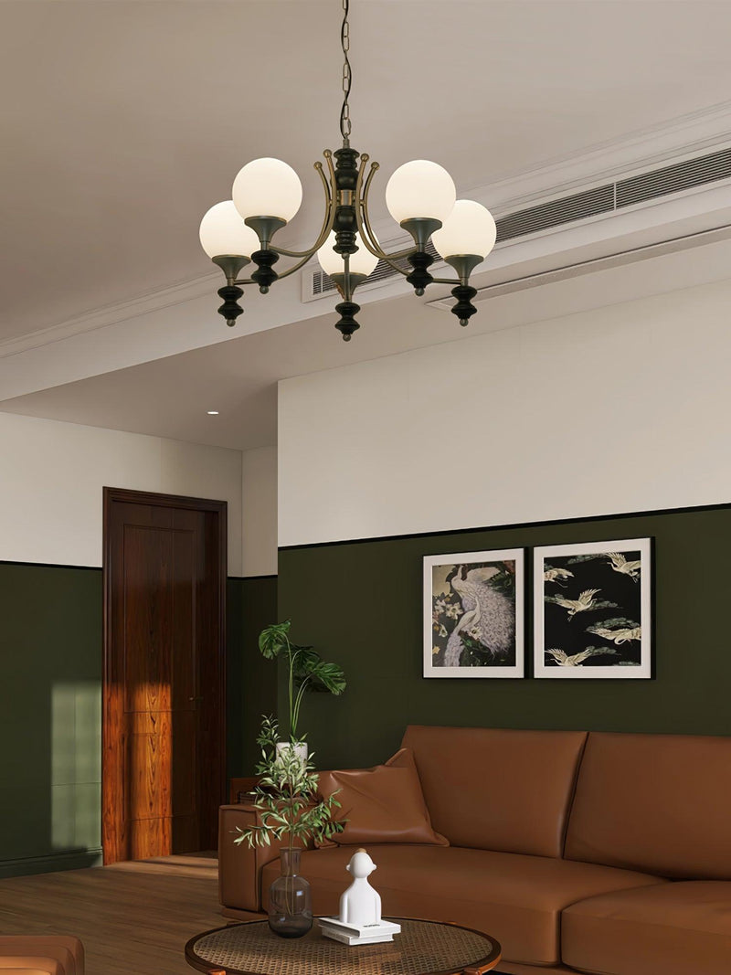 Tina Wooden Chandelier-DWHOME