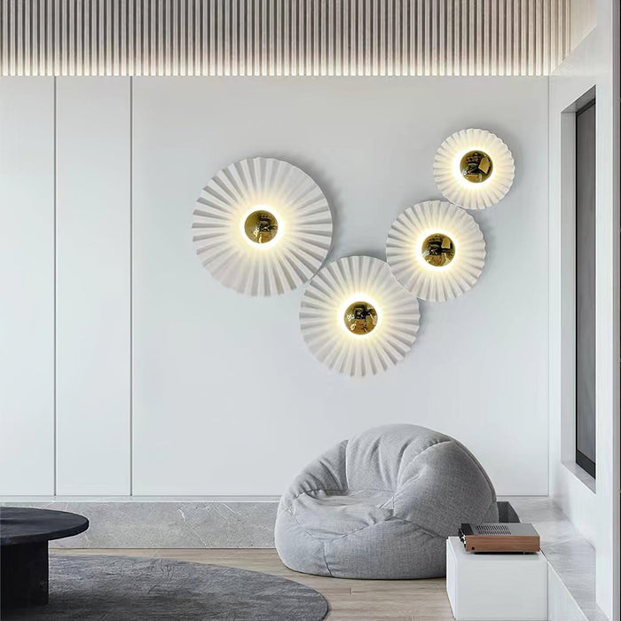 Tinsley Flush Wall Lamp-DWHOME