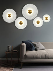 Tinsley Flush Wall Lamp-DWHOME