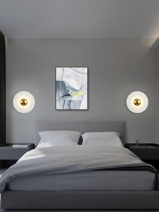 Tinsley Flush Wall Lamp-DWHOME