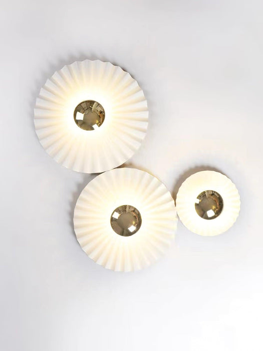 Tinsley Flush Wall Lamp-DWHOME