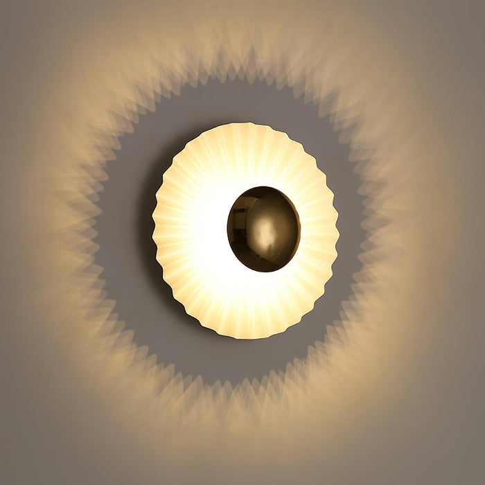 Tinsley Flush Wall Lamp-DWHOME