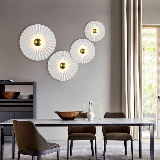 Tinsley Flush Wall Lamp-DWHOME