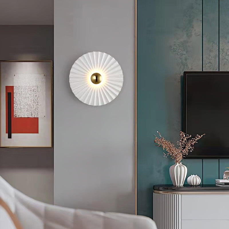 Tinsley Flush Wall Lamp-DWHOME