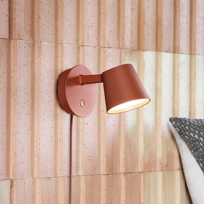 Tip Plug-In Wall Lamp-DWHOME
