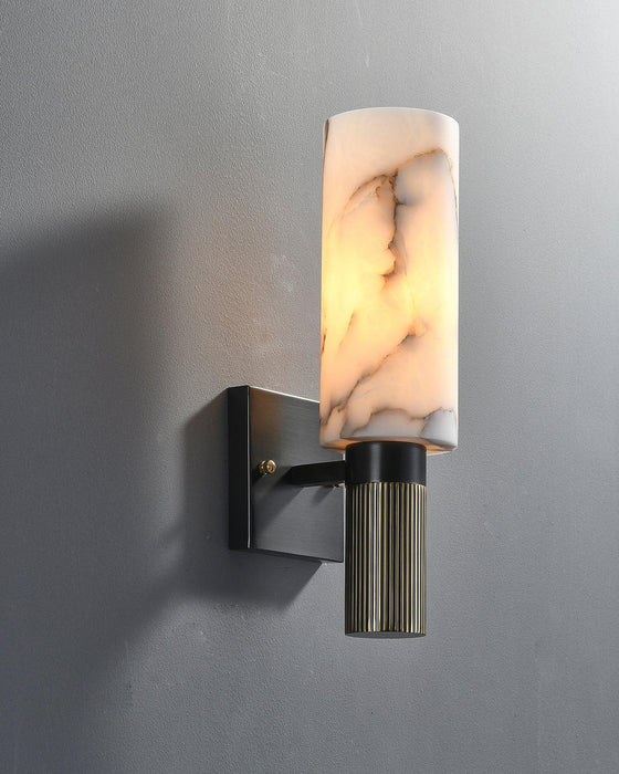 Torch Alabaster Sconce - DWHOME