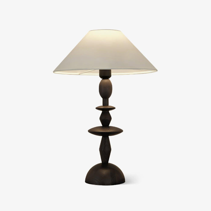 Tournage Wood Table Lamp-DWHOME