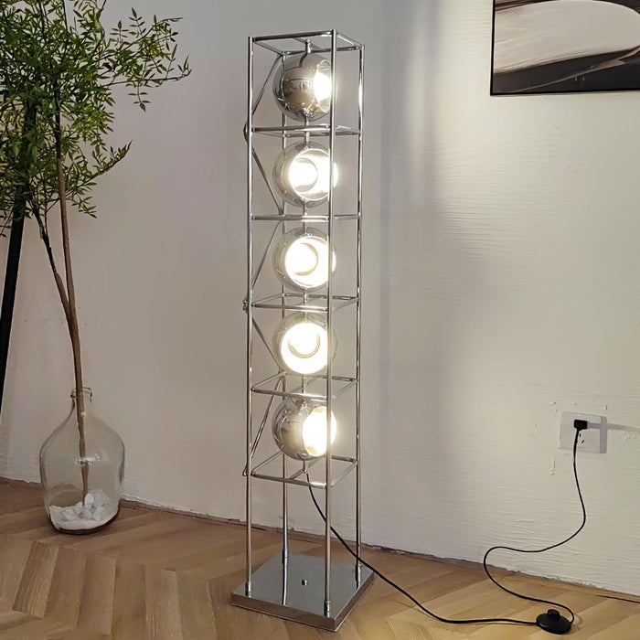 Tower of Spheres Floor Lamp.