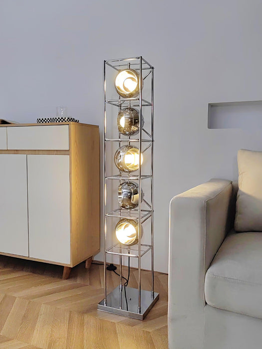 Tower of Spheres Floor Lamp.