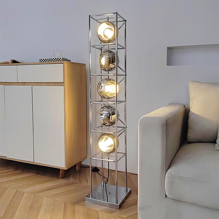 Tower of Spheres Floor Lamp.