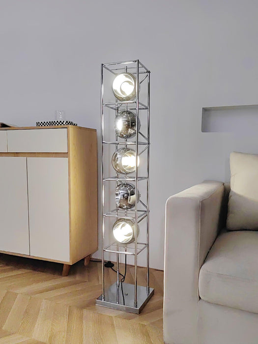 Tower of Spheres Floor Lamp.