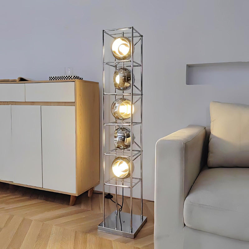 Tower of Spheres Floor Lamp-DWHOME