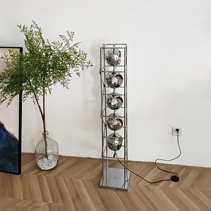 Tower of Spheres Floor Lamp.