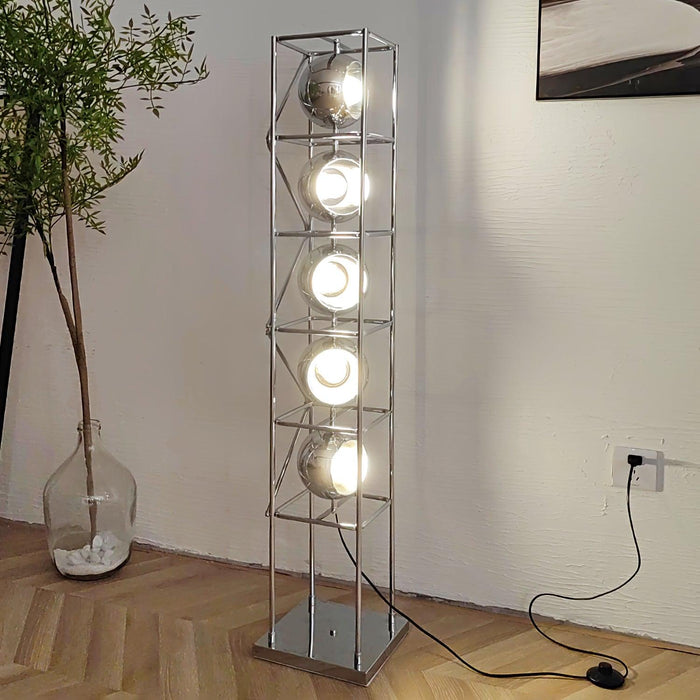 Tower of Spheres Floor Lamp.