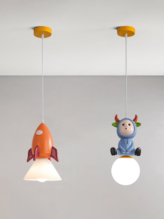 Toys Figurine Pendant Lights.