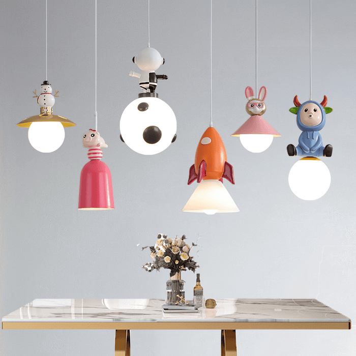 Toys Figurine Pendant Lights.