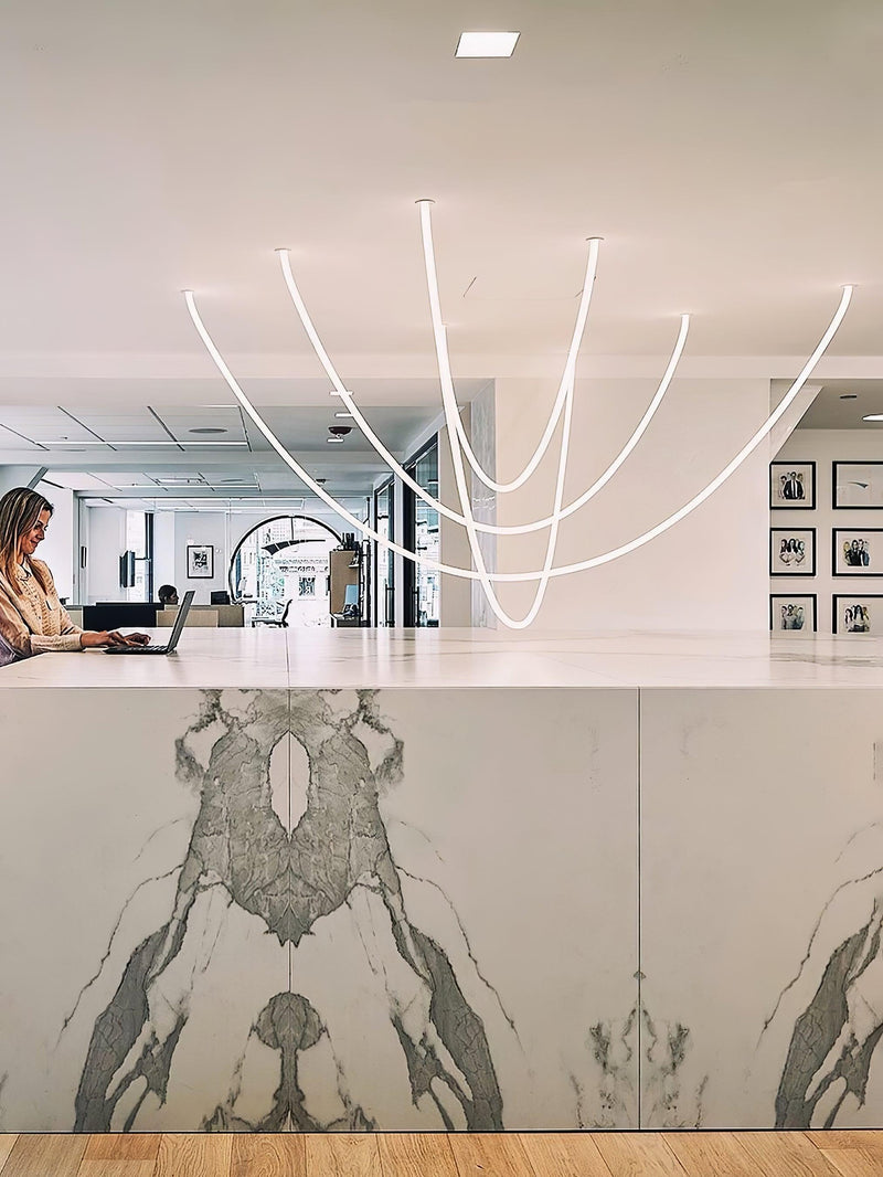 Flexible Curve Pendant Lamp-DWHOME