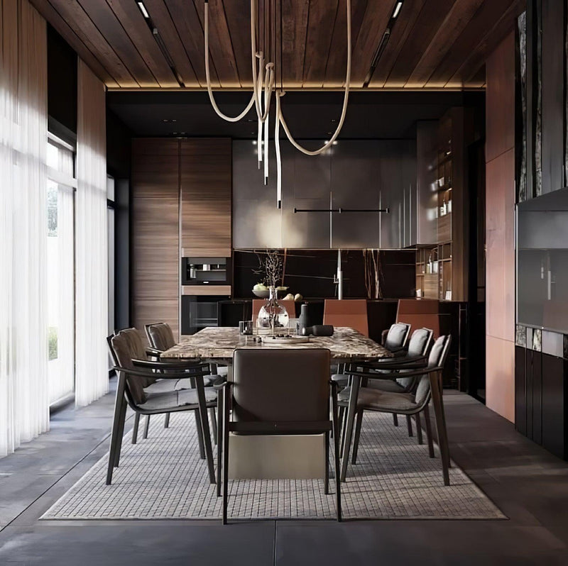 Flexible Curve Pendant Lamp-DWHOME