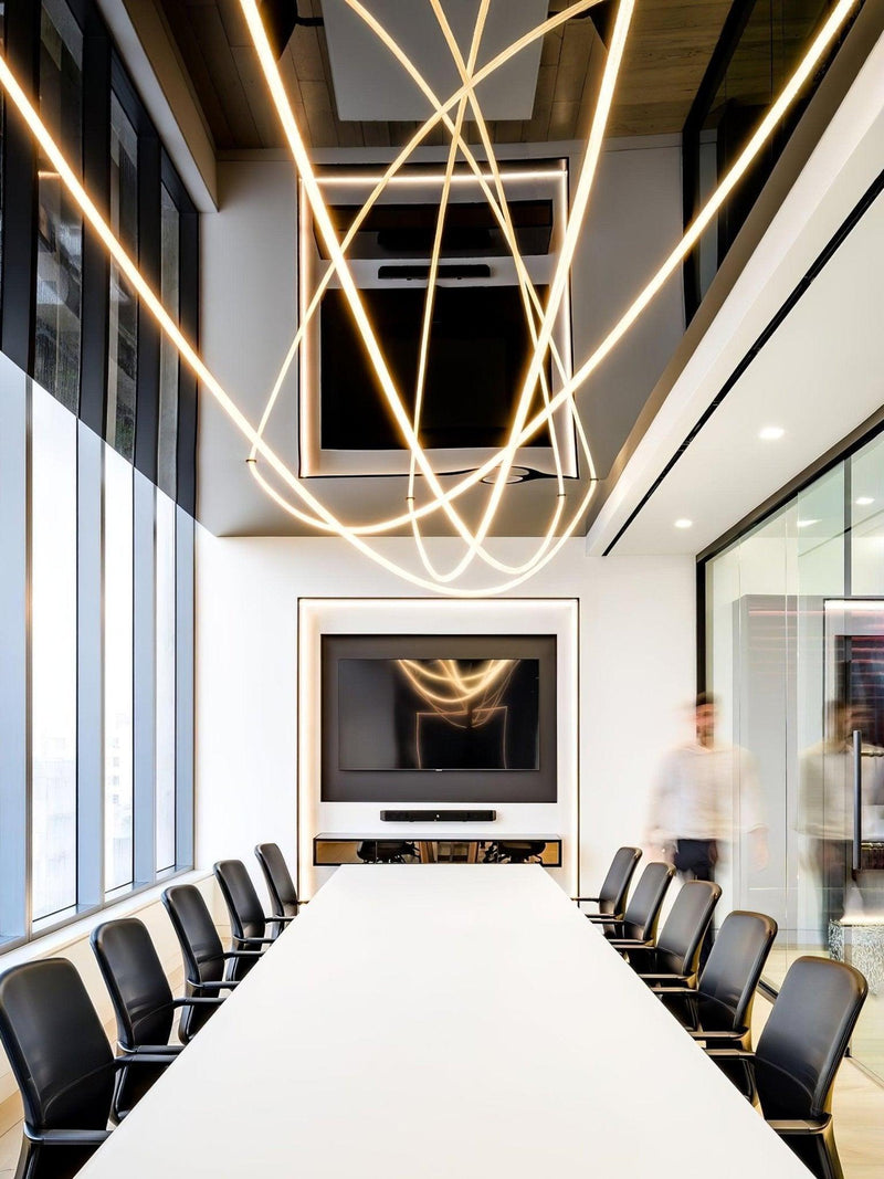 Flexible Curve Pendant Lamp-DWHOME