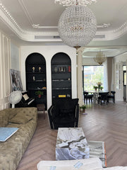 Traditional Gold Globe Chandelier-DWHOME
