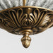 "Lustre globe traditionnel doré - DWHOME"