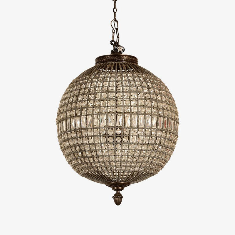 Traditional Gold Globe Chandelier-DWHOME