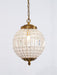 "Lustre globe traditionnel doré - DWHOME"