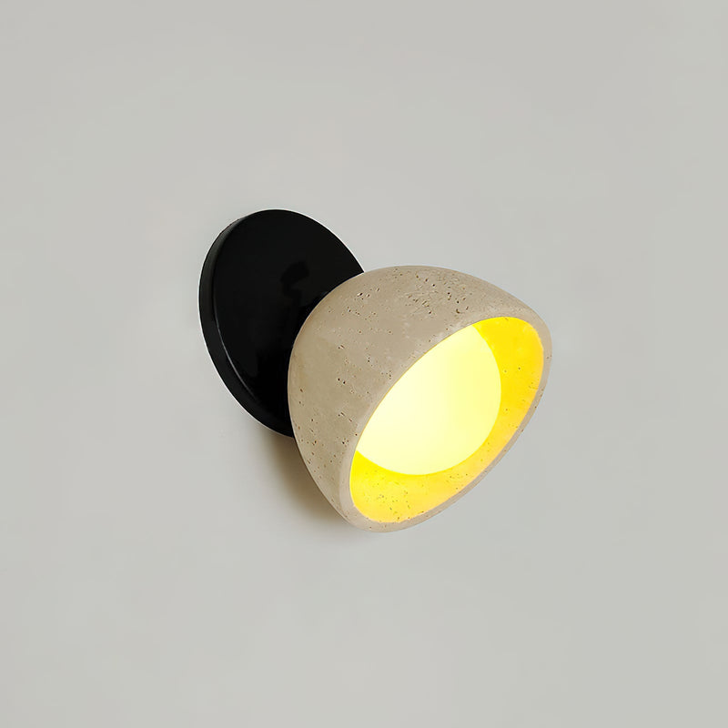 Tranquil Travertine Wall Light-DWHOME