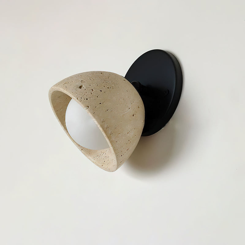 Tranquil Travertine Wall Light-DWHOME