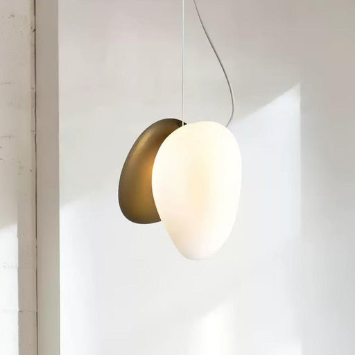 Plafonnier en verre dépoli translucide - DWHOME