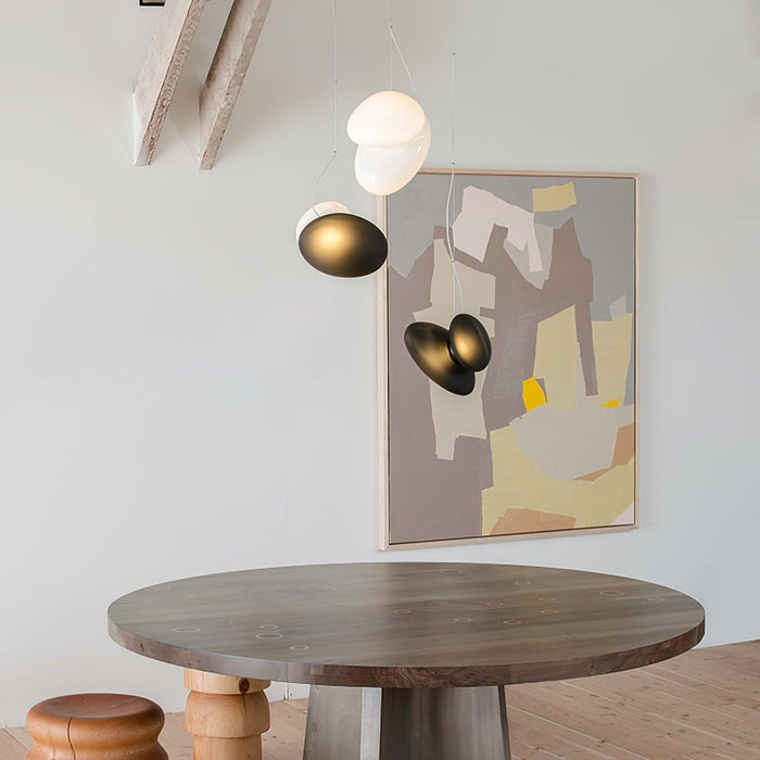 Translucent Frosted Glass Pendant Light-DWHOME
