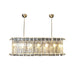 Transparent Murano Leaf Shaped Chandelier-DWHOME